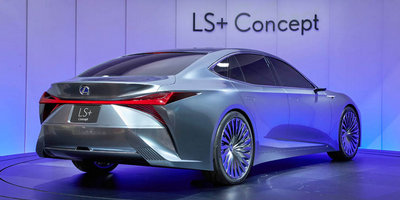 Корма концепта Lexus LS+