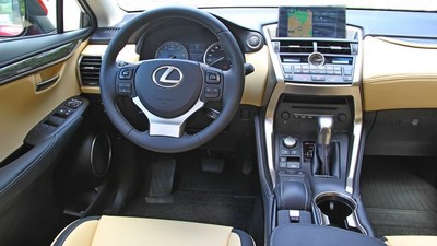 Передний ряд Lexus NX